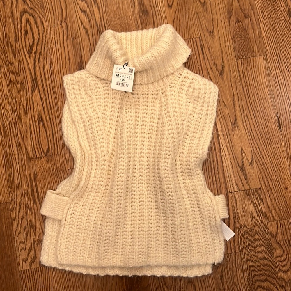 Nwt zara turtleneck chunky knit sweater